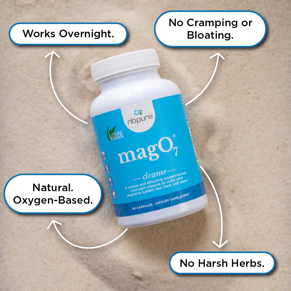 nbpure Mag O7 Oxygen Digestive System and Colon Cleanse and Detox Capsules nbpureBuy Supplements Australia
