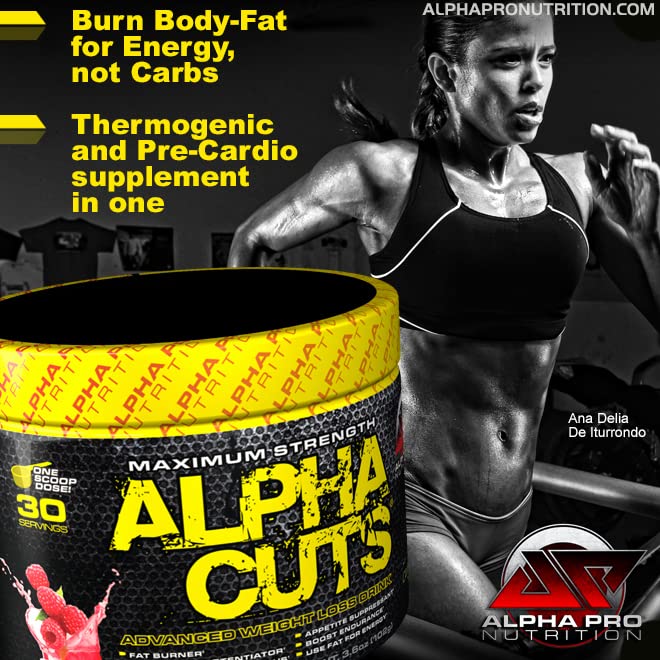 Alpha Pro Nutrition Alpha Cuts Fat Burner Thermogenic Men Women Pre Cardio Workout Alpha Pro NutritionBuy Supplements Australia