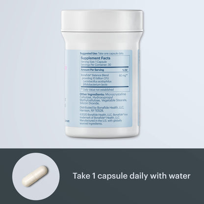Bonafide Essentials Gut Probiotic for Digestive Health and Immunity – Women’s Daily Supplement – 30 Capsules (1-Month Supply) BonafideBuy Supplements Australia