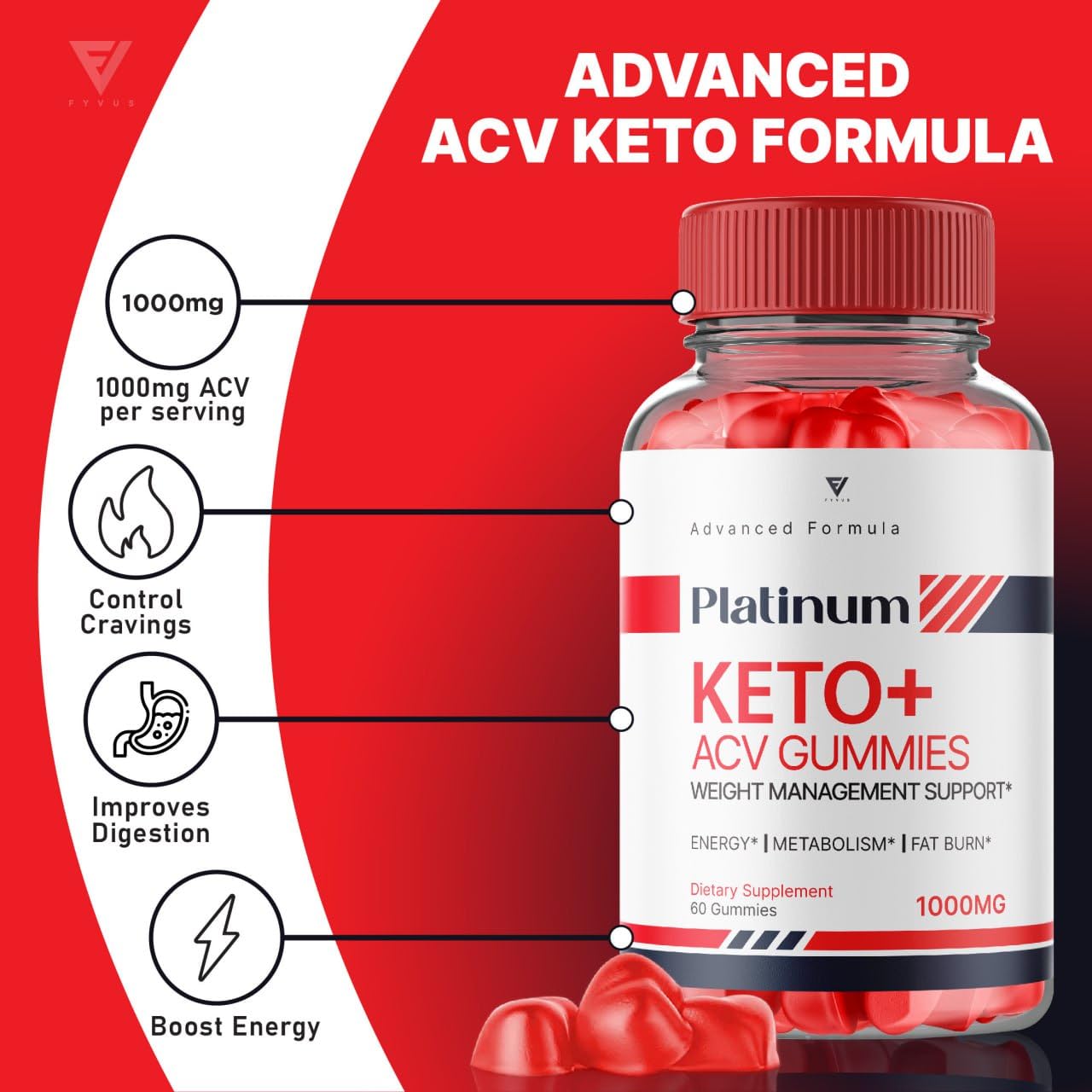 (3 Pack) Platinum Keto ACV Gummies, Platinum Keto ACV Gummies Advanced Weight Loss KohzieBuy Supplements Australia