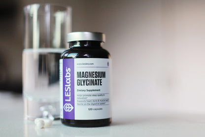 LES Labs Magnesium Glycinate – Supports Restful Sleep, Heart Health, Stress Relief, Metabolism, Nerve & Muscle Function, Gentle on The Digestive System – Non-GMO Supplement – 120 Capsules LES LabsBuy Supplements Australia