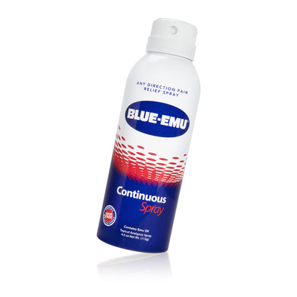 Blue-Emu Continuous Pain Relief Spray for Fast-Acting Joint & Muscle Relief, 4 Oz, 1 Pack BLUE-EMUBuy Supplements Australia