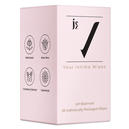 Jez Your Intima Wipes 30-Pack - Women's Feminine Care, Hygiene Products On the Go JEZBuy Supplements Australia
