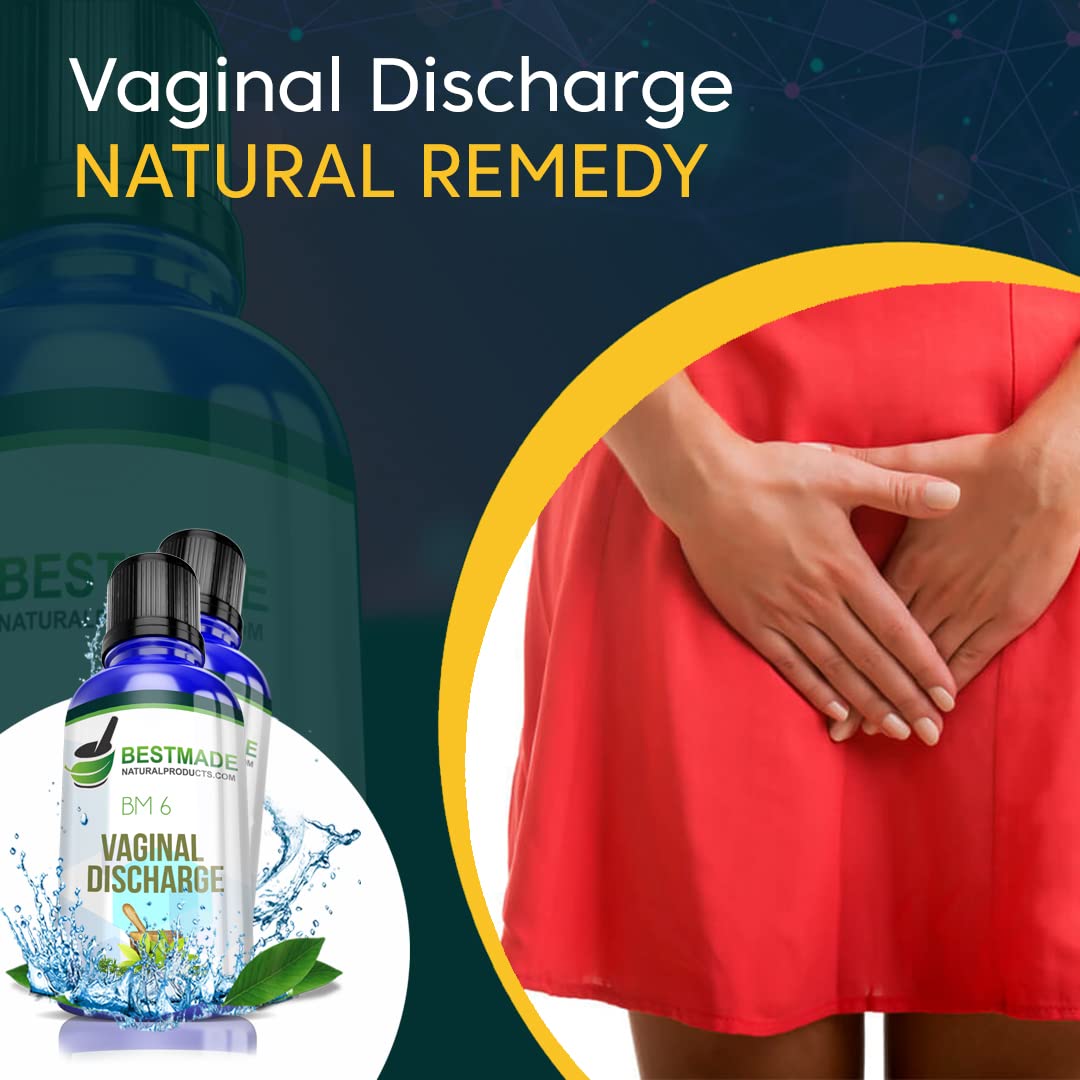 Vaginal Discharge BM6 - Natural Remedy for Leucorrhea, Unusual Vaginal Discharge & Odor, Helps Relieve Bestmade Naturalproducts.comBuy Supplements Australia