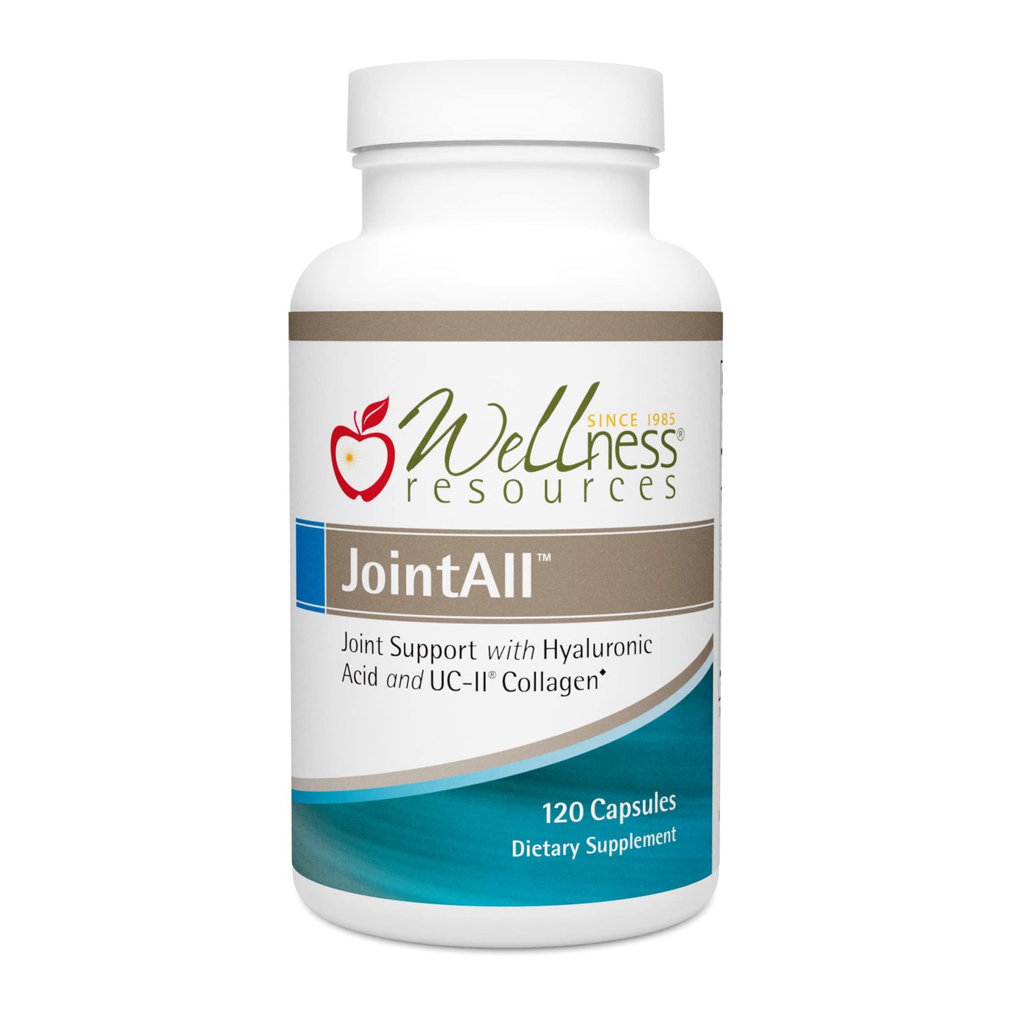 Wellness Resources JointAll - Joint Support Supplement with Natural Hyaluronic Acid, UC-II Collagen, Glucosamine, Chondroitin for Joint Strength and Comfort (120 Capsules) … Wellness ResourcesBuy Supplements Australia