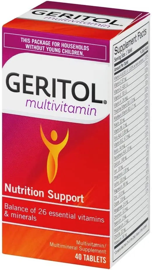 Geritol Complete Tablets, 100 Count (Pack of 3) Geritol