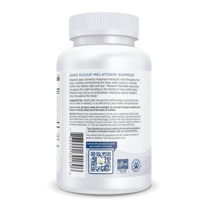 Nordic Naturals Zero Sugar Melatonin Gummies, Raspberry - 120 Gummies - 1.5 mg Melatonin - Great Taste - Restful Sleep, Antioxidant Support - Non-GMO, Vegan - 120 Servings Nordic NaturalsBuy Supplements Australia