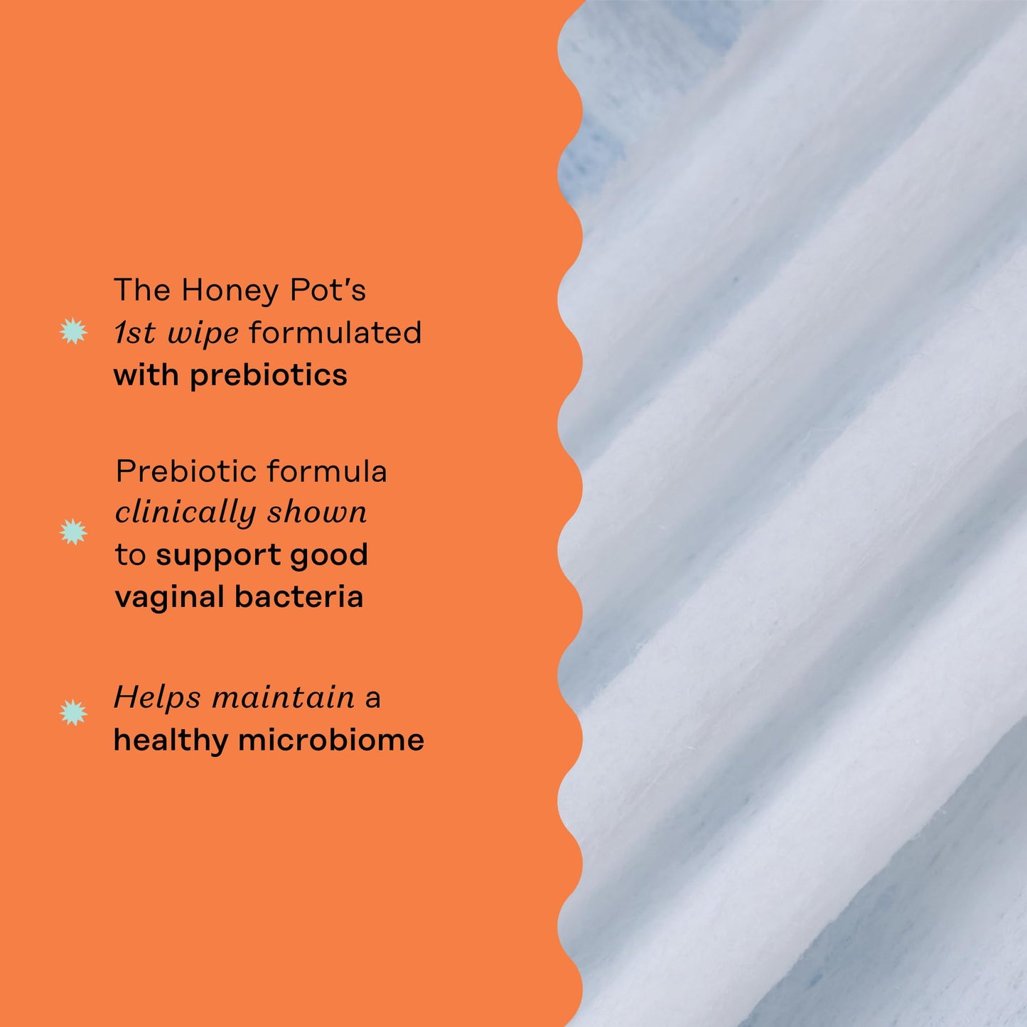 The Honey Pot Company - Prebiotic Feminine Wipes - Herbal Infused Feminine Hygiene Wipes The Honey Pot CompanyBuy Supplements Australia