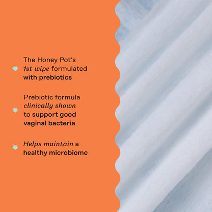 The Honey Pot Company - Prebiotic Feminine Wipes - Herbal Infused Feminine Hygiene Wipes The Honey Pot CompanyBuy Supplements Australia