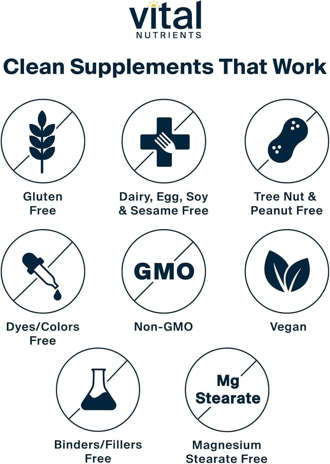 Vital Nutrients Once Daily Multivitamin | Vegan Multi for Women & Men | Allergen-Free | 19 Essential Vitamins + Antioxidants for Eye and Heart Health | Vital NutrientsBuy Supplements Australia