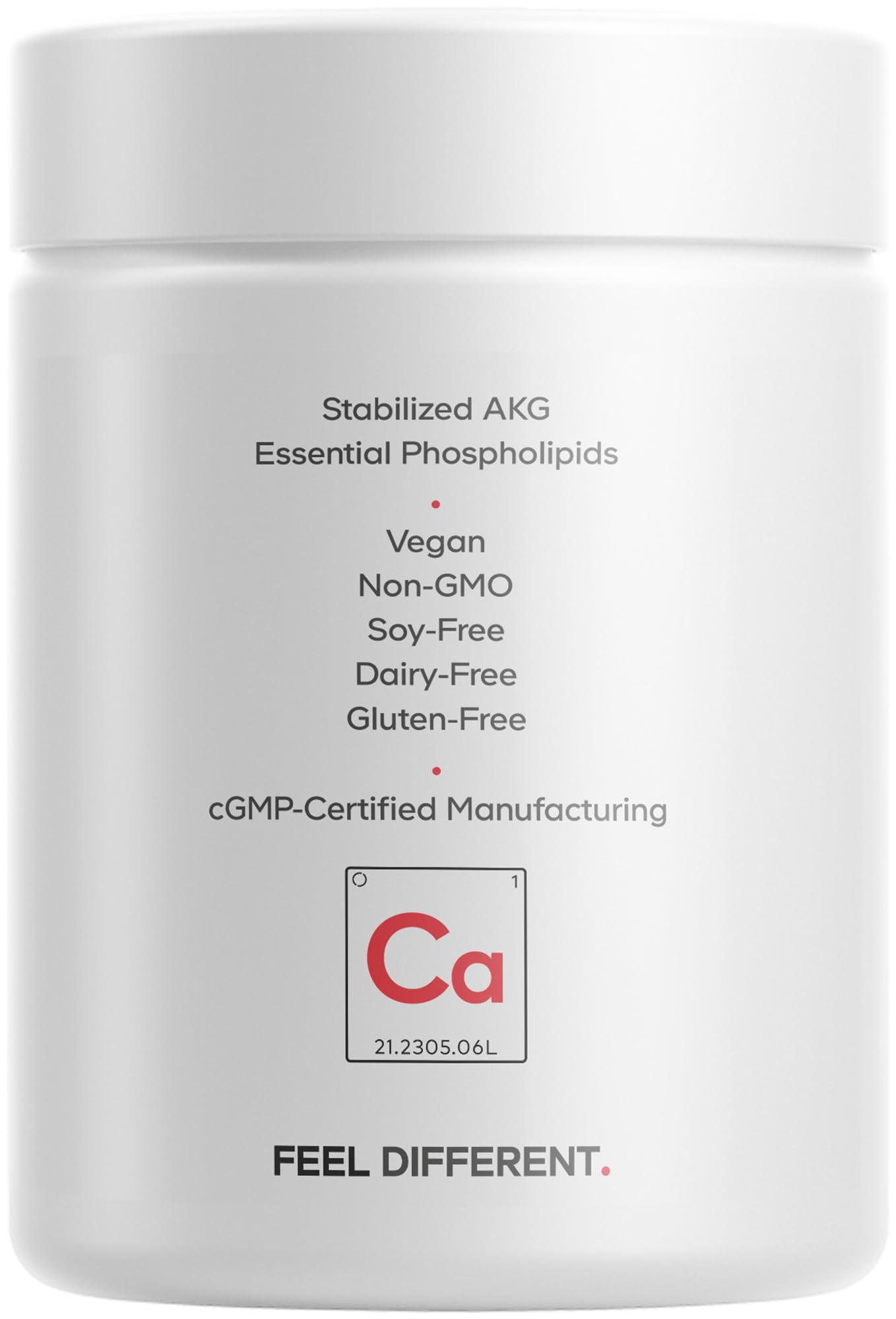 Codeage Liposomal Calcium AKG Supplement - Calcium Alpha-Ketoglutarate - 2-Month Supply - Liposomal Delivery - 1 Capsule Per Serving - Non-GMO, Gluten-Free - 60 Capsules CodeageBuy Supplements Australia