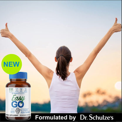 Dr. Schulze's Easy GO Bowel Mover - Formulated Gentle Laxative, Colon Toner & Stool Dr. Schulze'sBuy Supplements Australia