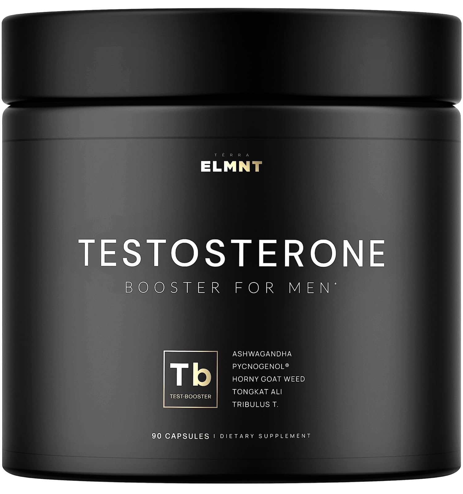 21,800mg Testosterone Booster for Men 8X Strength w. Ashwagandha, Tongkat Ali, Pycnogenol, Tribulus - Total T Male Enhancing Test Booster + Muscle Builder Workout Testosterone Supplement for Men TERRA ELMNTBuy Supplements Australia