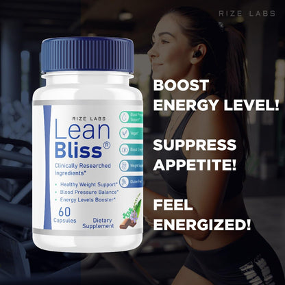 (3 Pack) Lean Bliss Weight Loss Pills, Lean Bliss Fat Burning Formula, LeanBliss Advanced rize labsBuy Supplements Australia