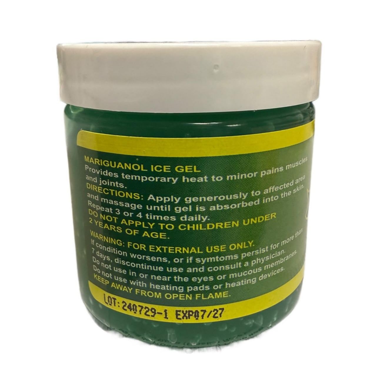 MARIGUANOL Extra Strong Muscle Rub Gel with Hemp Oil, Menthol & Camphor – Cooling, Fast-Absorbing Topical Gel for Post-Workout Active Lifestyles – Net Wt. (9 Ounce) MARIGUANOLBuy Supplements Australia