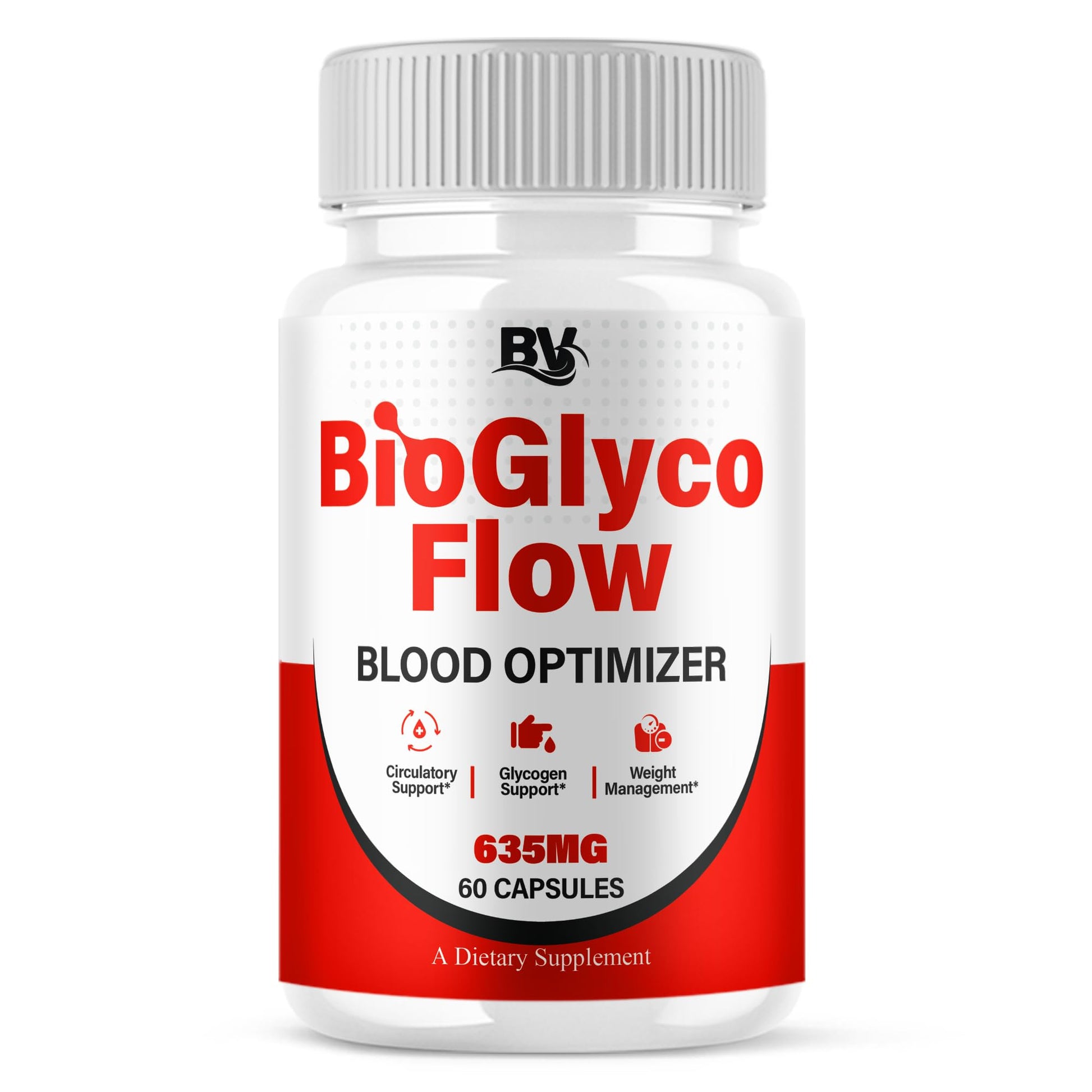 BioGlyco Flow Advanced Daily Multivitamin Health Support and All Natural Wellness Supplement Formula, BioGlyco Flow Premium Health and Wellness Support Formula Supplement (1 Pack - 60 Capsules) BLUE VIBEBuy Supplements Australia