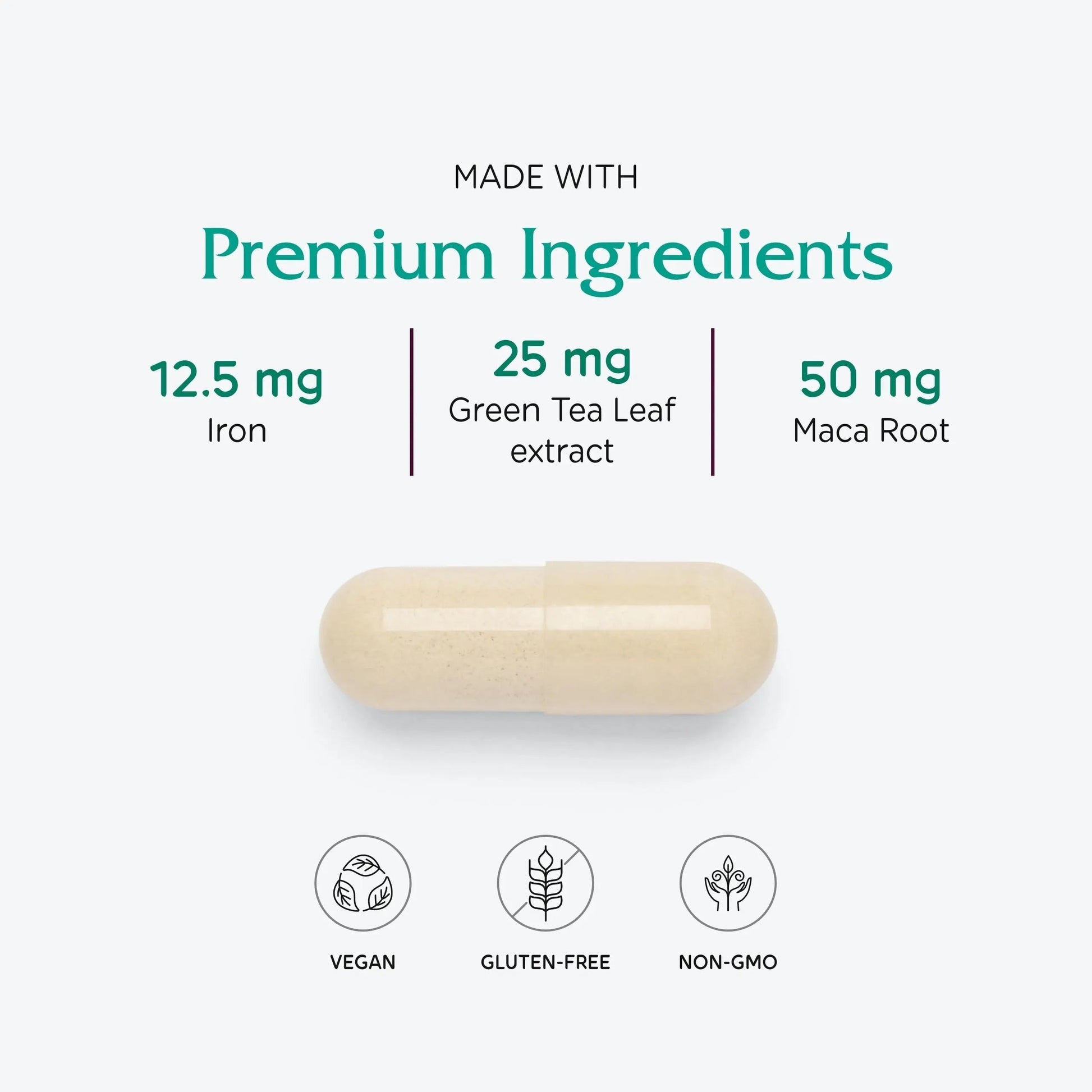 Vitanica FemTeen Symmetry, Vitamins for Teens Daily Multivitamin, Vegan, 120 Capsules VitanicaBuy Supplements Australia