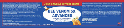 JOYFULART Zealand Bee Venom Serum Gel, Professional for Joint, Muscle, Bone Cream, 24h Fast Release, Soothing Powerful for Back, Neck, Hand, Foot, Knee, Muscle, Shoulder, Hip, Nerve JOYFULARTBuy Supplements Australia