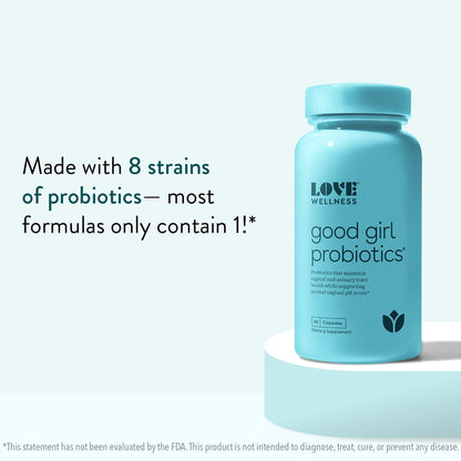 Love Wellness Vaginal Probiotics for Women, Good Girl Probiotics | pH Balance Supplement Love WellnessBuy Supplements Australia
