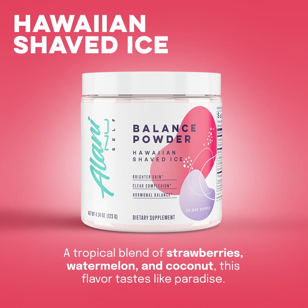 Alani Nu Balance Powder Hawaiian Shaved ICE | Supplement for Women | Hormonal Supp Alani NuBuy Supplements Australia