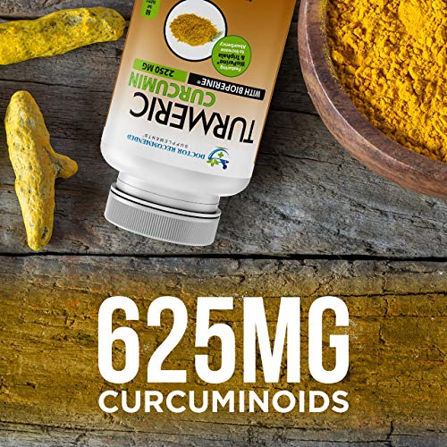 Turmeric Curcumin - 2250mg/d - 95% Curcuminoids - 180 Veggie Caps with Black Pepper DOCTOR RECOMMENDED SUPPLEMENTSBuy Supplements Australia