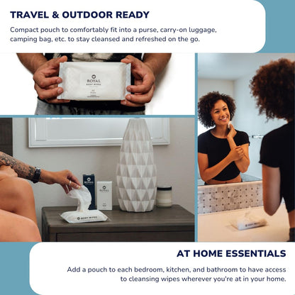 Royal Intimate Cleansing Feminine Wipes for Vaginal Hygiene, Personal Cleansing, Period Care RoyalBuy Supplements Australia