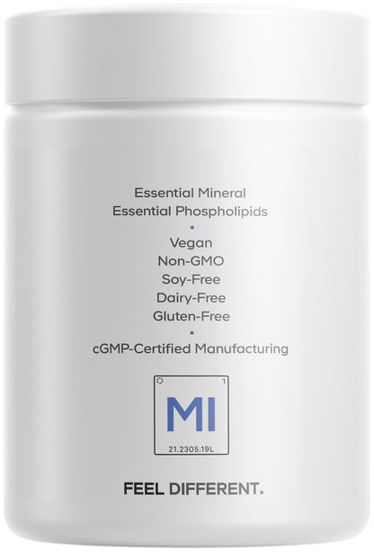 Codeage Liposomal Magnesium L-Threonate Supplement, Patented Magtein Magnesium Threonate for Brain Health, Memory and Cognitive Function Support, Bioavailable, Non-GMO - 90 Capsules CodeageBuy Supplements Australia