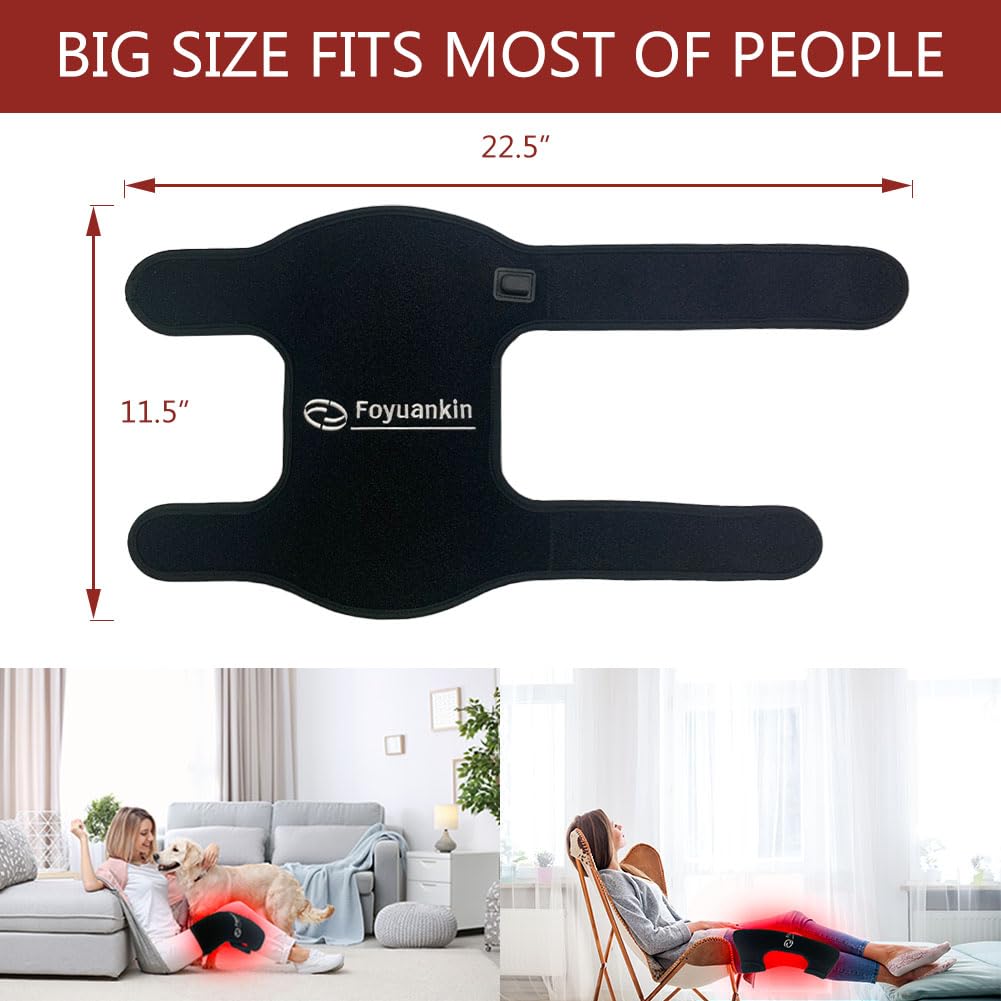 Foyuankin 660nm Red Light Therapy Pad for Joints, 850nm Infrared Light Benefits for Joint FoyuankinBuy Supplements Australia