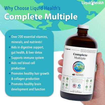 LIQUIDHEALTH 32 Oz Liquid Multivitamin for Adult Men & Women - Complete Multiple LIQUIDHEALTHBuy Supplements Australia