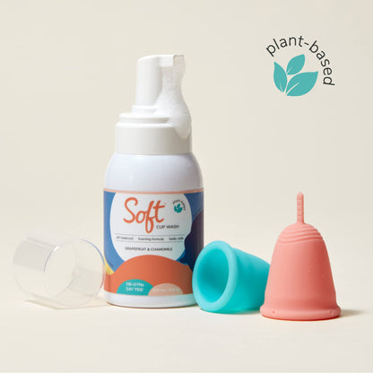 Soft Cup Wash | Menstrual Cup Cleanser for Silicone Period Cups | 6.8 oz | pH-Balanced SoftcupBuy Supplements Australia
