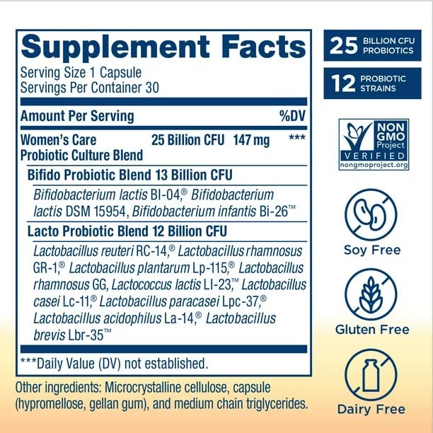 jogi Womens Wellness, Womens Care Probiotic, 25 Billion CFU Per Cap., Supports Vaginal pH and Yeast Levels jogiBuy Supplements Australia