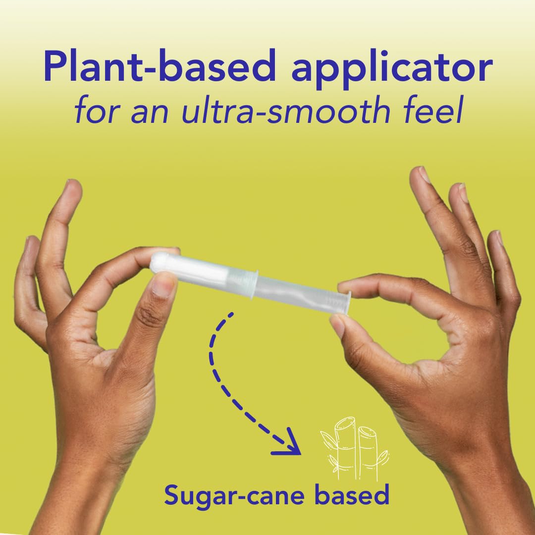 Award Winning 100% Organic Cotton Easy Glide Tampons with Compact Plant Based Applicator MARLOWBuy Supplements Australia