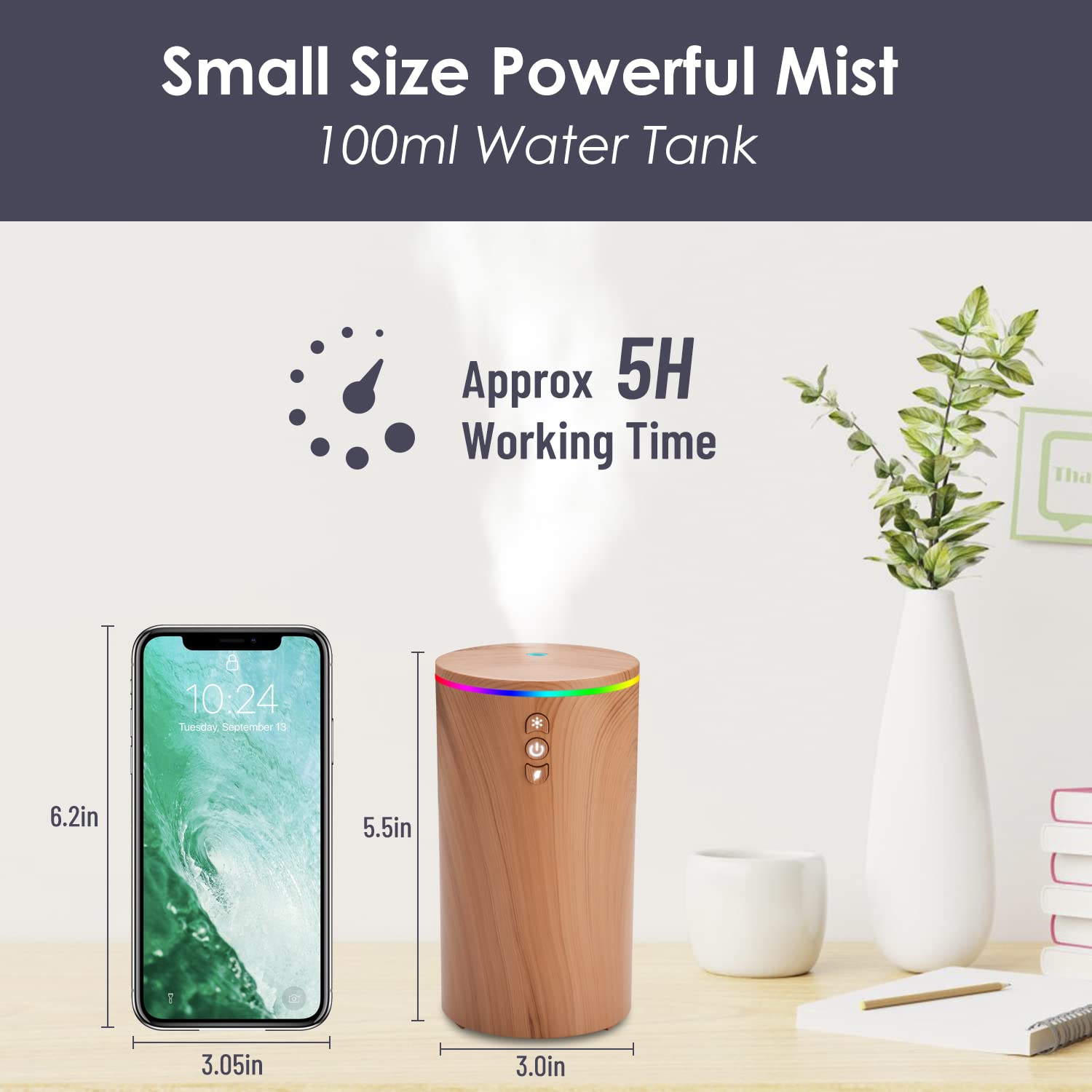 Car Diffuser, USB Essential Oil Diffuser Ultrasonic Car Humidifier Aromatherapy Diffusers hcjyllyBuy Supplements Australia