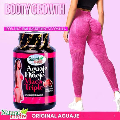 Natural medix Aguaje Hinojo Maca Triple (Maca Root Supplement) Premium 100 Capsules | Premium Botanical Blend for Feminine Balance & Confidence Natural medixBuy Supplements Australia