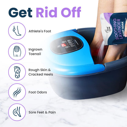 Soothing Lavender Foot Soak with Epsom Salt - Best Toenail Treatment, & Softens Calluses FOOT CUREBuy Supplements Australia