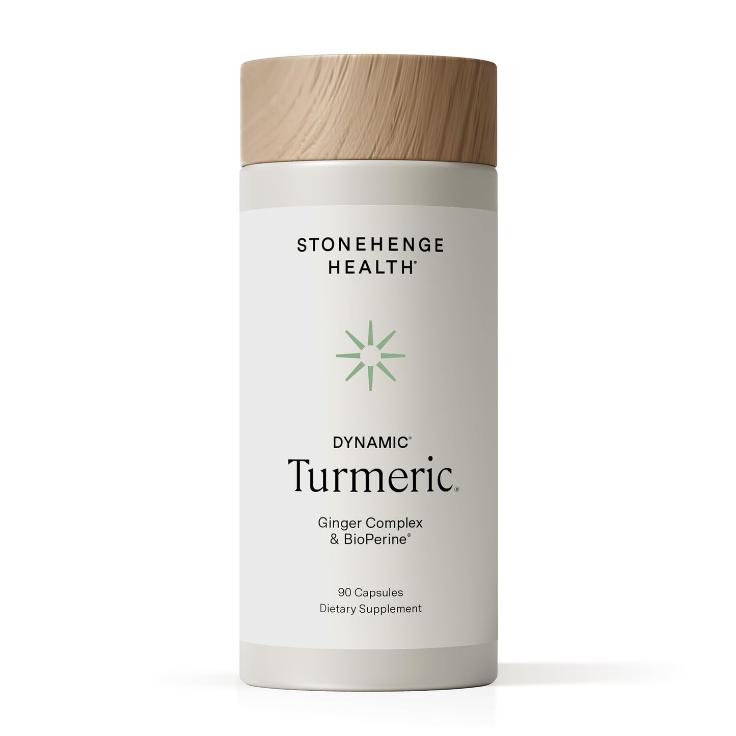 Stonehenge Health Dynamic Turmeric Curcumin with Ginger - High Potency - 1,650 mg Turmeric with 95% Curcuminoids & BioPerine, 90 Vegetarian Capsules Stonehenge HealthBuy Supplements Australia