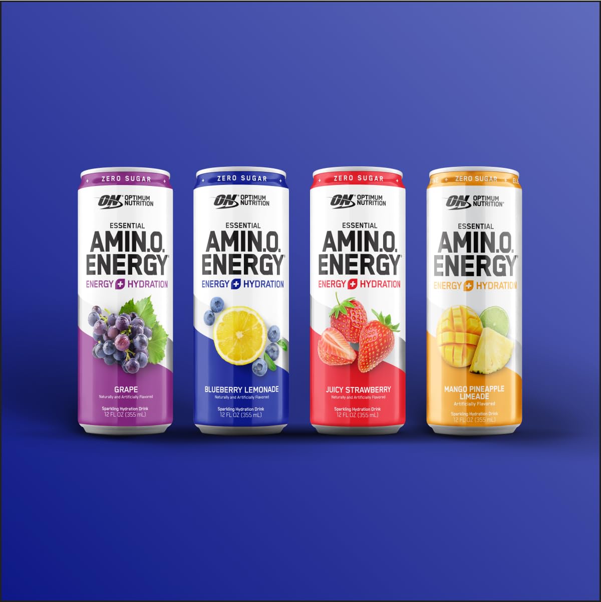 Optimum Nutrition Amino Energy Sparkling Hydration Drink, Electrolytes, Caffeine, Amino Optimum NutritionBuy Supplements Australia