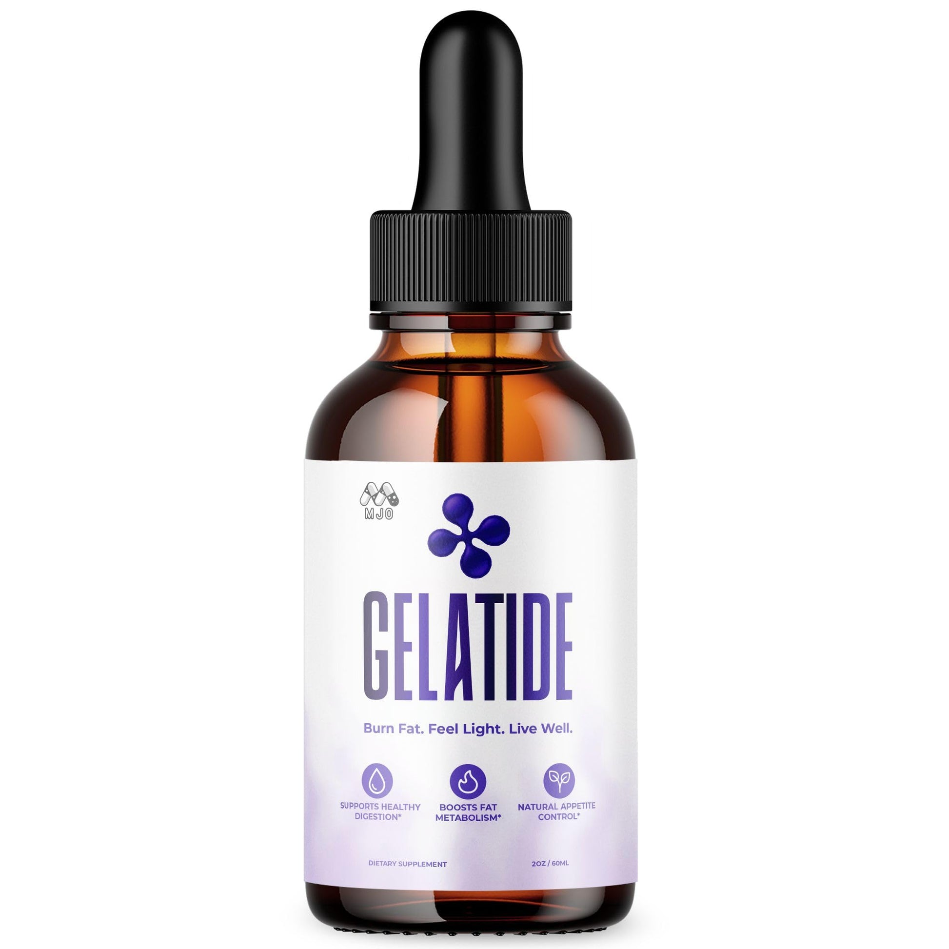 Gelatide Drops, Official Gelatide Health Support Formula with All Natural Ingredients, Advanced Active Lifestyle Support Supplement Maximum Strength Vitamin Formula for Women and Men (30 Servings) MJOBuy Supplements Australia