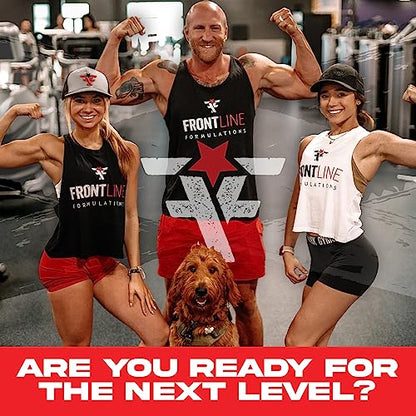 FRONTLINE FORMULATIONS Gauntlet Pre-Workout Powder, Explosive Workouts, Laser Focus, Mid Stim, Amazing Flavor, Veteran Owned and Operated (25 Servings, Margarita Twist)