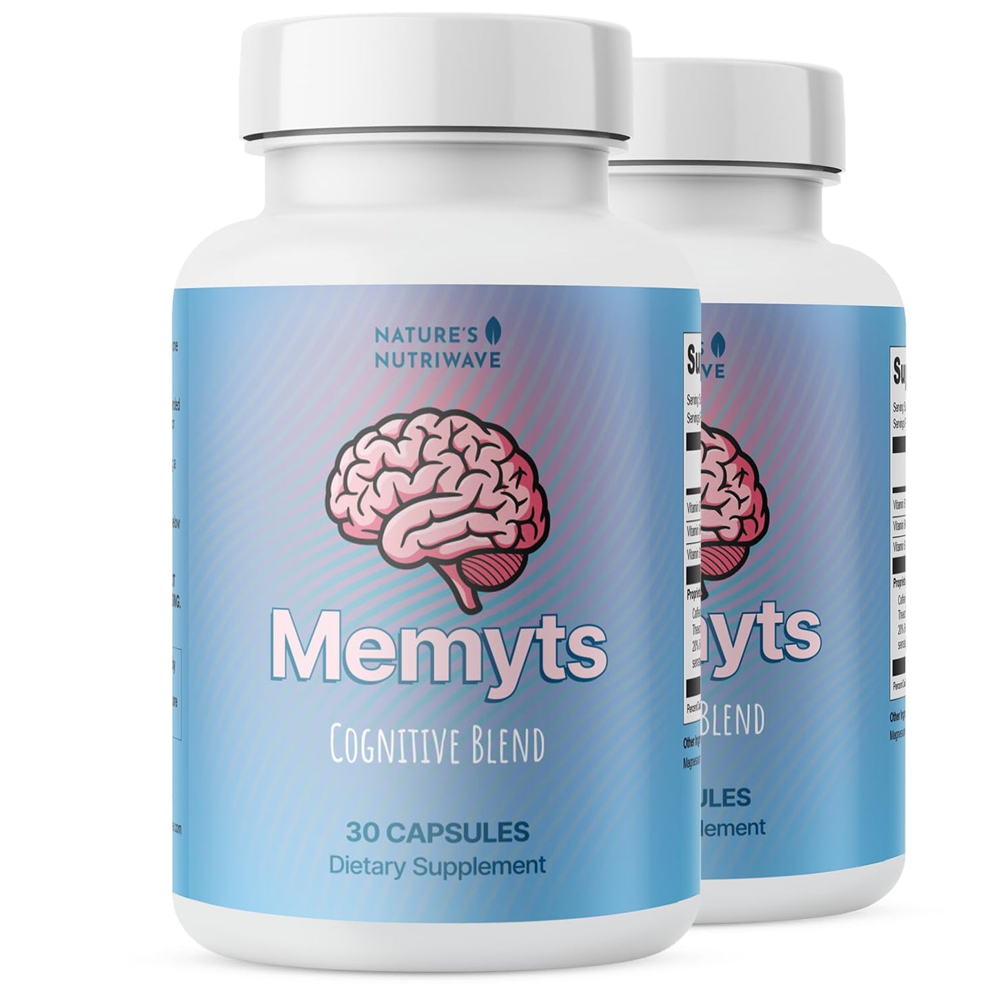 Nature’s NutriWave Memyts – Natural Daily Supplement with B Vitamins and Herbal Extracts | Non-GMO | Made in USA | 100% Natural, 30 Capsules, 2-Month Supply Nature’s NutriWaveBuy Supplements Australia