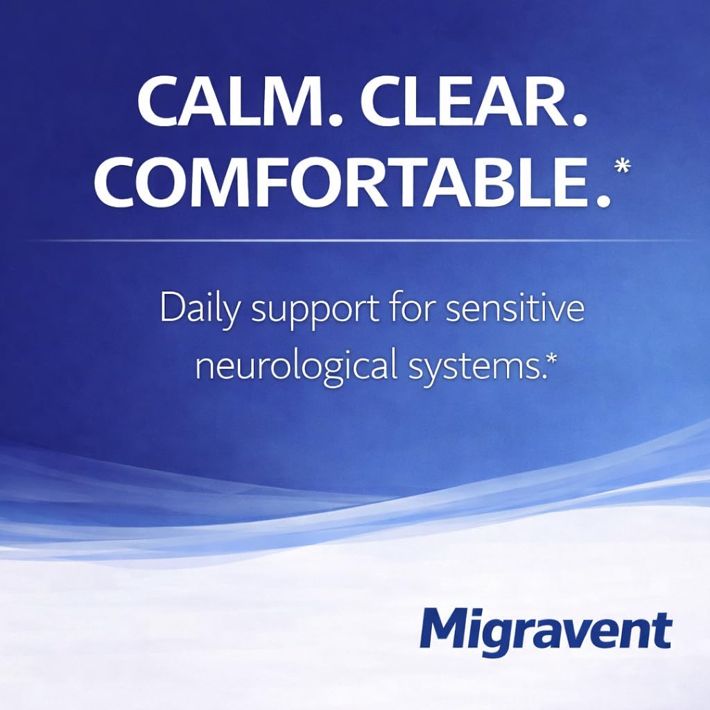 Vita Sciences Migravent – Advanced Nutritional Formula with Magnesium, CoQ10, Vitamin B2, and Butterbur for Brain and Circulatory Wellness – 60 Capsules Vita SciencesBuy Supplements Australia
