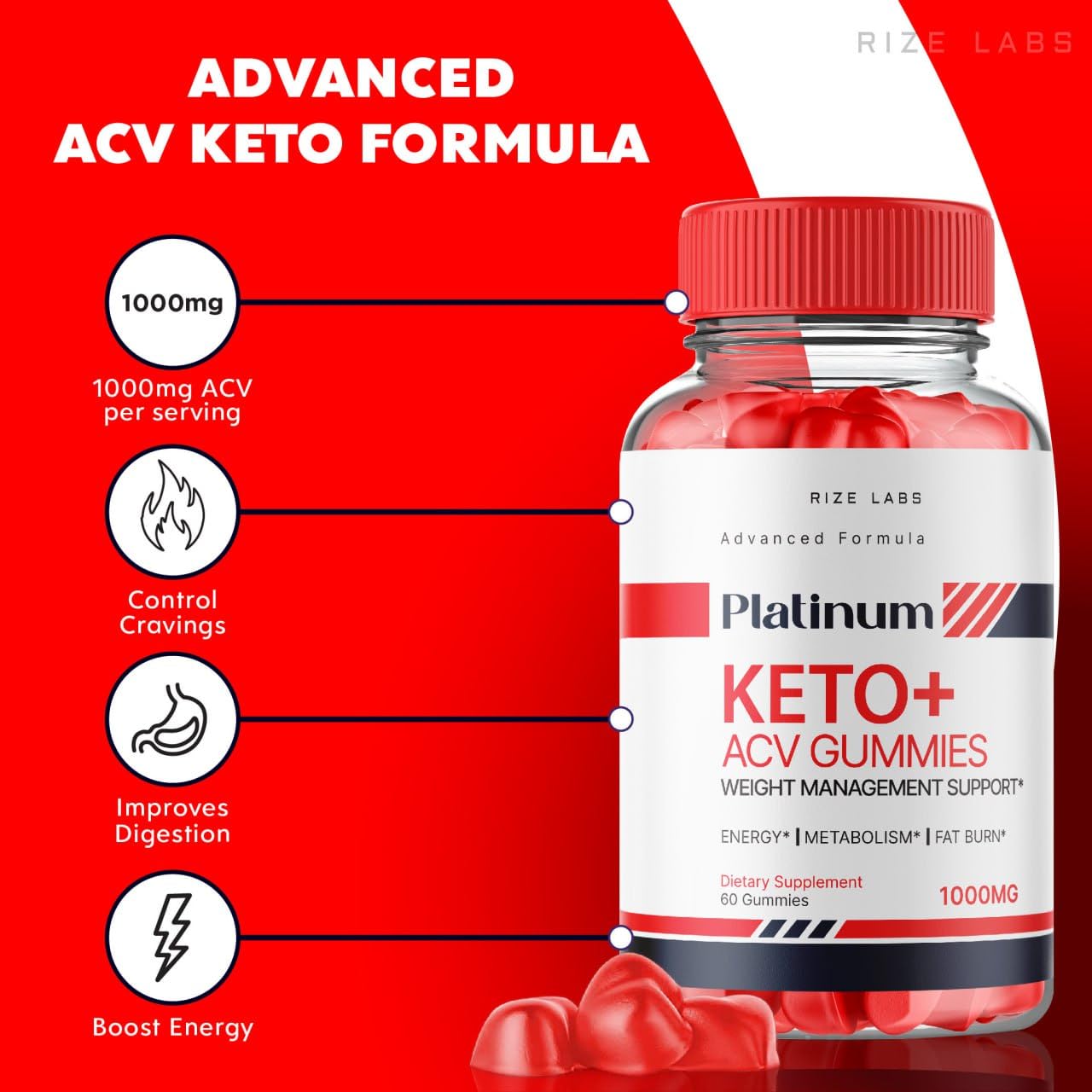 Platinum Keto AVC Gummies, Platinum Keto+ACV Gummies for Advanced Weight Loss rize labsBuy Supplements Australia
