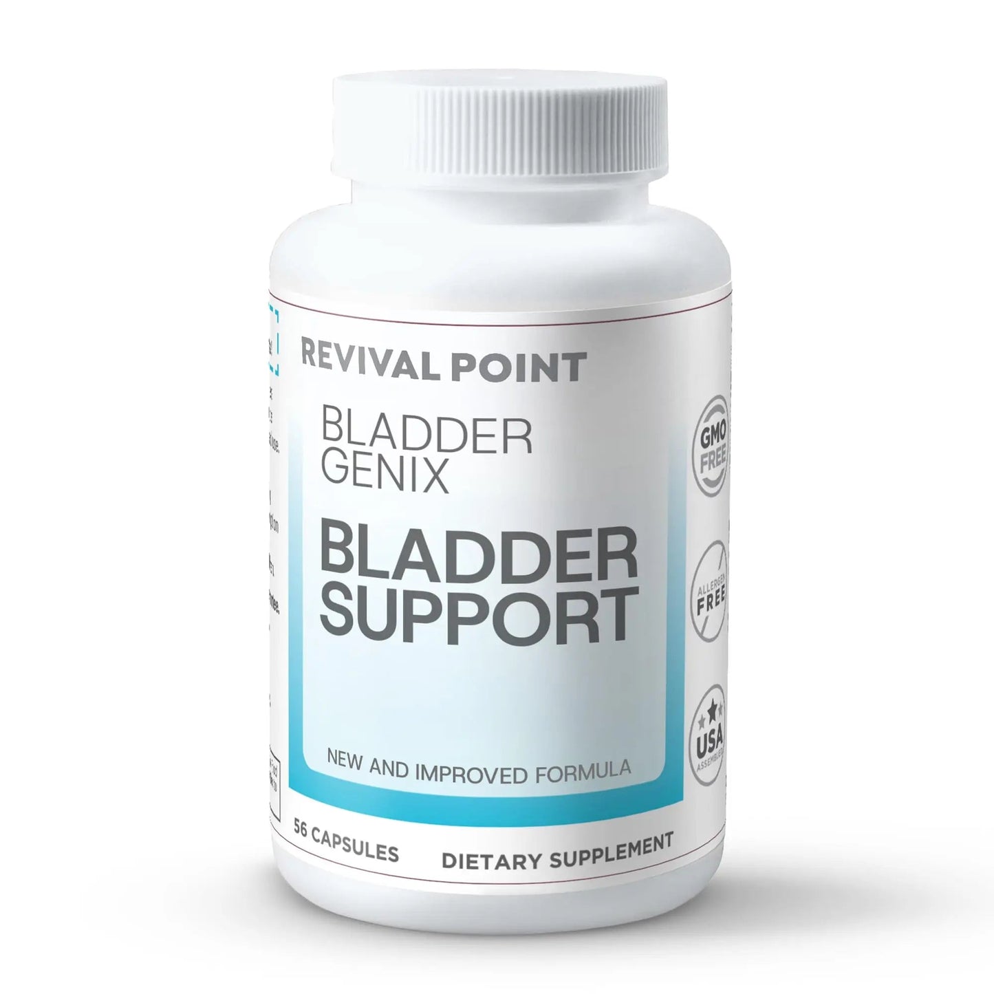 Bladdergenix Bladder Control Supplement for Women and Men – Natural Urinary Urgency & Frequency Support – Crataeva Nurvala & Lindera Aggregata Herbal Blend for Bladder Health – 56 Capsules Revival PointBuy Supplements Australia