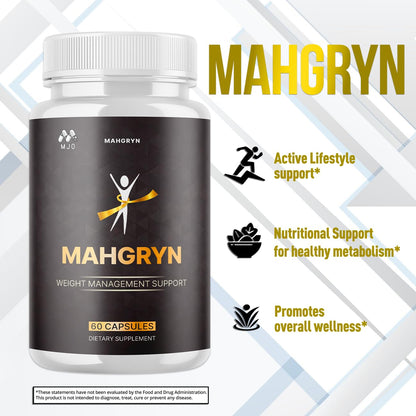 (3 Pack) Mahgryn Capsules, Official Mahgryn Pills with All Natural Ingredients, Advanced Overall Health and Wellness Vitamin Supplement Formula for Maximum Strength Multivitamin Support (180 Capsules) MJOBuy Supplements Australia
