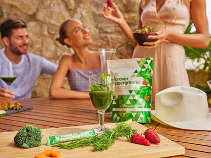 Forever Living - Forever Supergreens - Blend for Your Active Lifestyle - Supercharge Your Day w/Over 20 Powerful Greens and Superfoods. - 30 Packets Forever Living ProductsBuy Supplements Australia