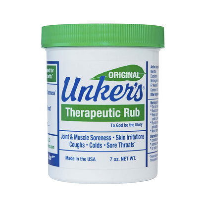 Unker's Unker's therapeutic rub 7 ounces, 7 Ounce Unker'sBuy Supplements Australia