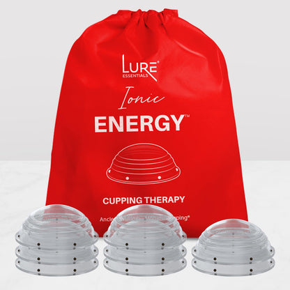 Lure Essentials Cupping Therapy Set 10 Professional Silicone Cupping Cups for Muscle Knots, Joints, Muscles, Arms and Feet Lure EssentialsBuy Supplements Australia