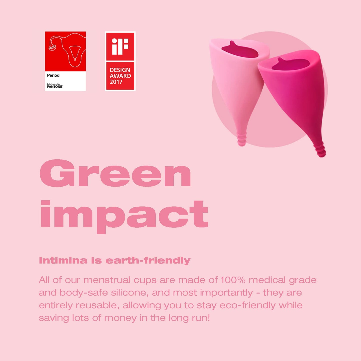 Intimina Ziggy Cup 2 - Extra-Thin Reusable Menstrual Disc, Period Cup, Disposable Menstrual Cup INTIMINABuy Supplements Australia