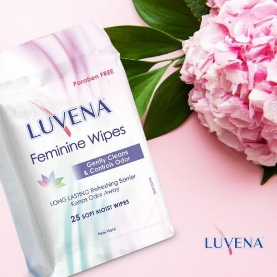 Luvena Feminine Wipes - Soft Wet Wipes for Women - Refresh & Resist Odor - Gynecologist Tested LUVENABuy Supplements Australia