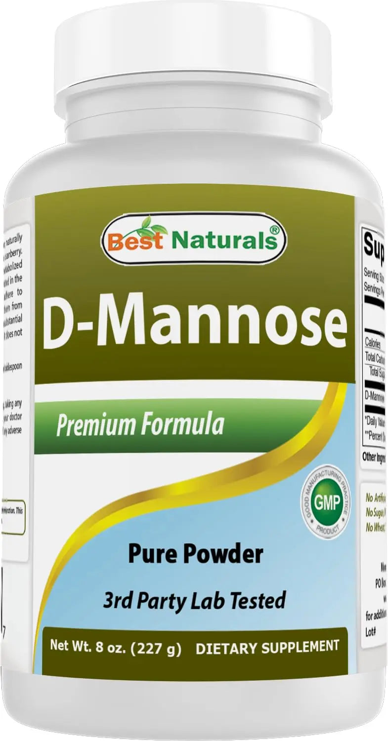 Best Naturals D-Mannose Pure Powder - Urinary Tract Cleanse Supplement - 8 OZ Best NaturalsBuy Supplements Australia